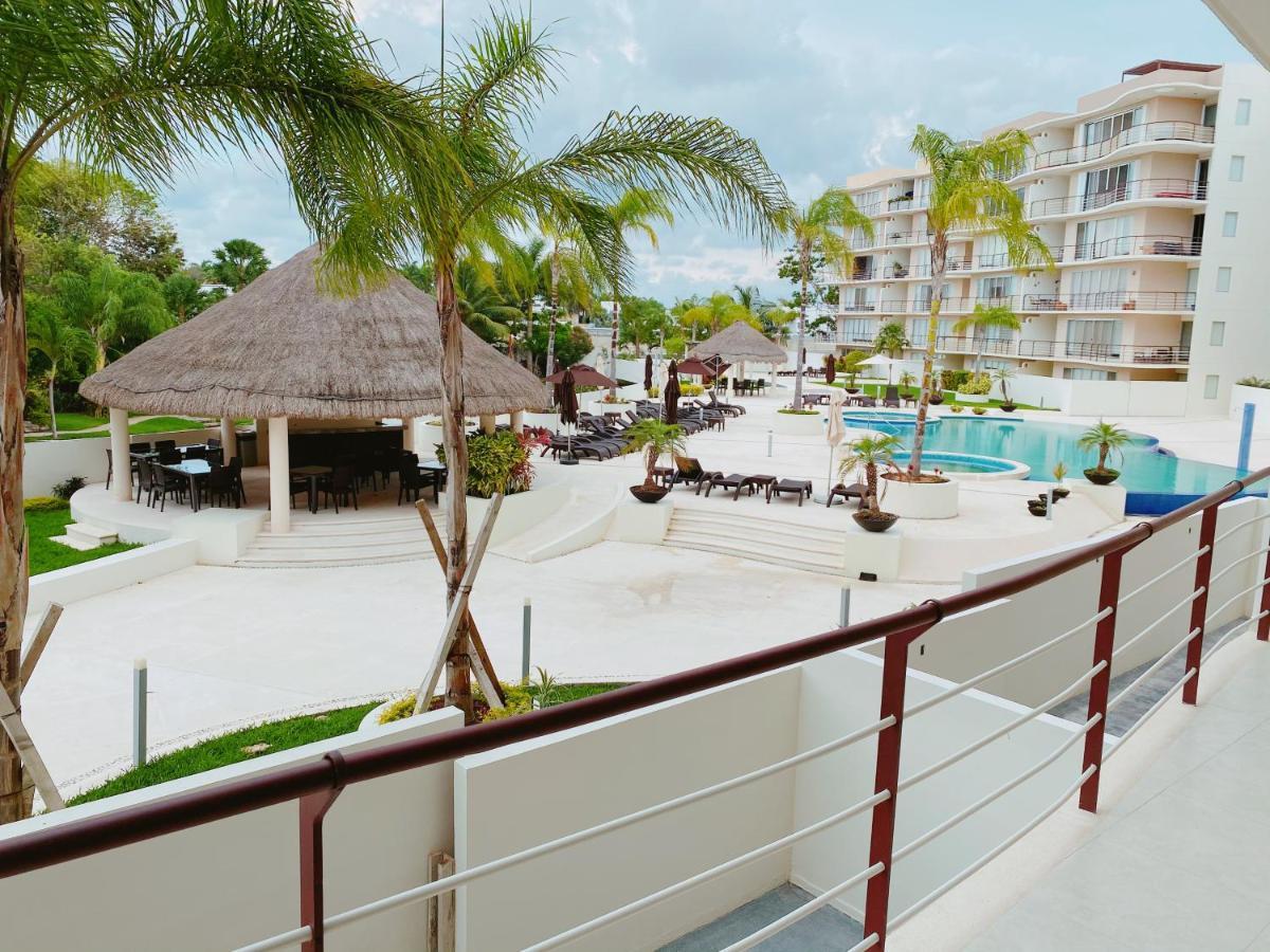 3Br Apt With Pool Cancún Exterior foto